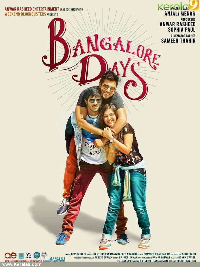 Bangalore Days (2014) Full Movie In Hindi HQ (Voice Over) Dubbed HdRip 480p 720p & 1080p